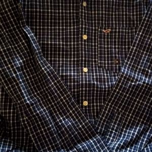 Hollister button up long sleeve